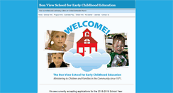 Desktop Screenshot of bonviewschool.com